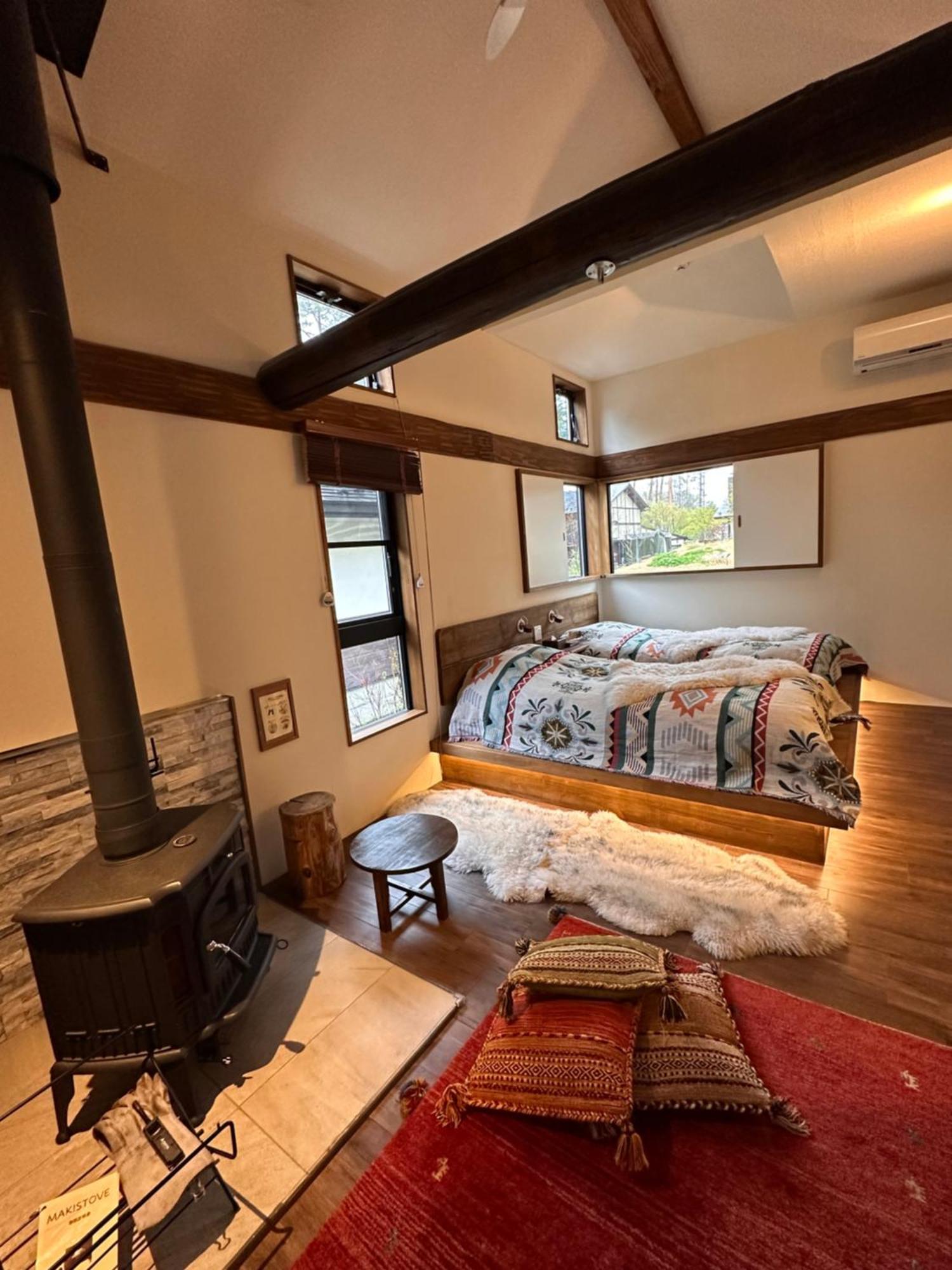 Glamping Villa Hanz Kawaguchiko Fujikawaguchiko Bagian luar foto